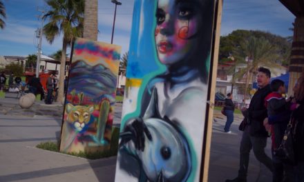 Painters paint, and singers sing at the Tianguis Cultural