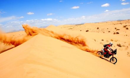 Dakar style Rally in the dunes