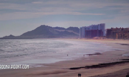 Mostly empty Sandy Beach