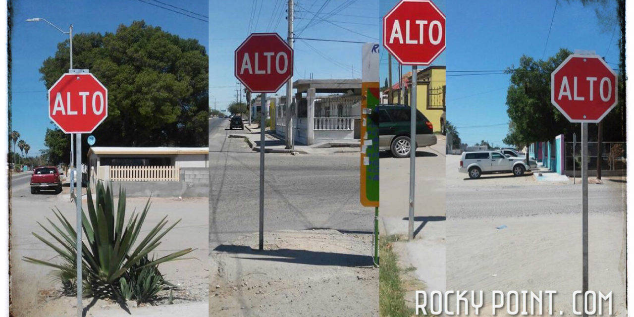 Stop! New signs around town will help you do just that