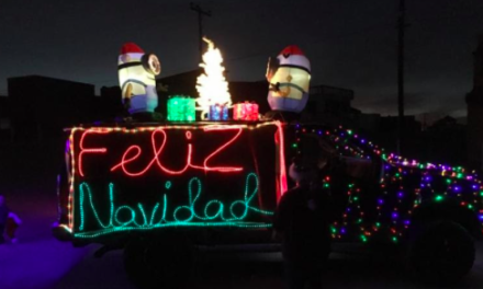 Christmas Light Parade in Cholla Bay