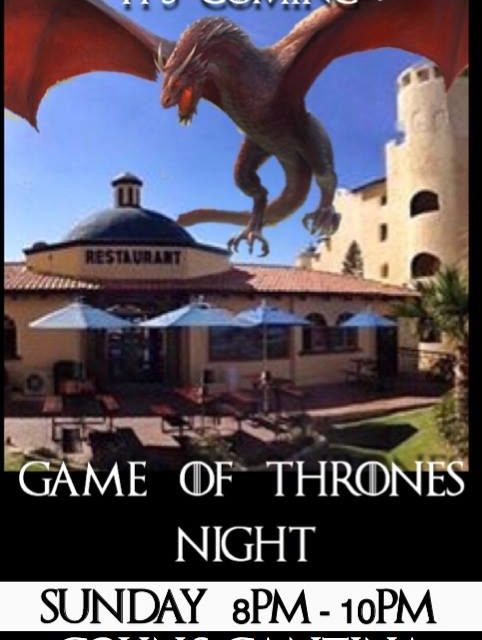 Game of Thrones night at Colin's Cantina