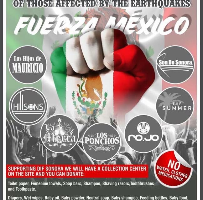 Peñasco bands play Sunday to help earthquake victims