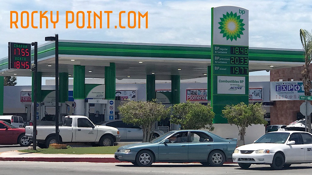 First non-Pemex gas station in Puerto Peñasco