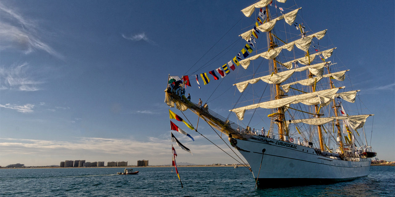 Naval training ship Cuauhtémoc comes to Rocky Point